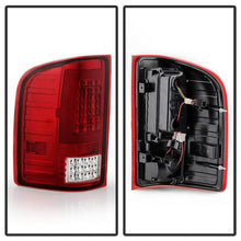 Load image into Gallery viewer, Xtune LED Tail Lights Chevy Silverado (2007-2014) Version 2 w/ or w/o Light Bar Alternate Image