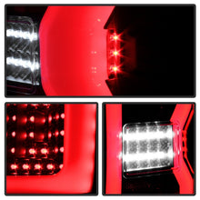 Load image into Gallery viewer, Xtune Tail Lights Chevy Silverado (2014-2019) [Bulb Type Only / Light Bar Style] Black or Chrome Housing - Black / Clear Alternate Image