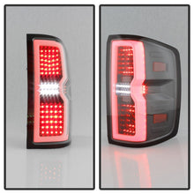 Load image into Gallery viewer, Xtune Tail Lights GMC Sierra 3500HD Dually (15-19) [Bulb Type Only / Light Bar Style] Black or Chrome Housing - Black / Clear Alternate Image