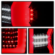 Load image into Gallery viewer, Xtune Tail Lights Chevy Silverado (2014-2019) [Bulb Type Only / Light Bar Style] Black or Chrome Housing - Black / Clear Alternate Image