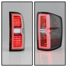 Load image into Gallery viewer, Xtune Tail Lights GMC Sierra 3500HD Dually (15-19) [Bulb Type Only / Light Bar Style] Black or Chrome Housing - Black / Clear Alternate Image