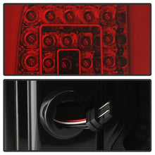 Load image into Gallery viewer, Xtune Tail Lights Chevy Silverado (2014-2019) [Bulb Type Only / Light Bar Style] Black or Chrome Housing - Black / Clear Alternate Image