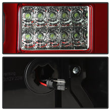 Load image into Gallery viewer, Xtune Tail Lights Chevy Silverado (2014-2019) [Bulb Type Only / Light Bar Style] Black or Chrome Housing - Black / Clear Alternate Image