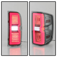 Load image into Gallery viewer, Xtune Tail Lights Chevy Silverado (2014-2019) [Bulb Type Only / Light Bar Style] Black or Chrome Housing Alternate Image