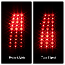 Load image into Gallery viewer, Xtune LED Tail Lights GMC Sierra 1500/2500/3500 (99-06) Classic (2007) Black or Chrome Housing - V1 Black Clear Alternate Image