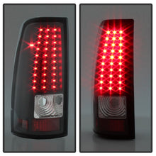 Load image into Gallery viewer, Xtune LED Tail Lights GMC Sierra 1500/2500/3500 (99-06) Classic (2007) Black or Chrome Housing - V1 Black Clear Alternate Image