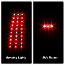 Load image into Gallery viewer, Xtune LED Tail Lights GMC Sierra 1500/2500/3500 (99-06) Classic (2007) Black or Chrome Housing - V1 Black Clear Alternate Image