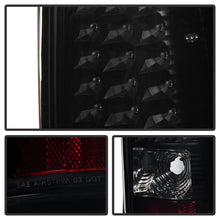 Load image into Gallery viewer, Xtune LED Tail Lights GMC Sierra 1500/2500/3500 (99-06) Classic (2007) Black or Chrome Housing - V1 Black Clear Alternate Image