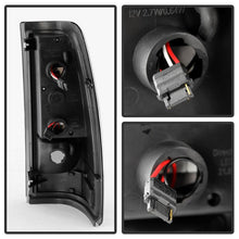Load image into Gallery viewer, Xtune LED Tail Lights GMC Sierra 1500/2500/3500 (99-06) Classic (2007) Black or Chrome Housing - V1 Black Clear Alternate Image