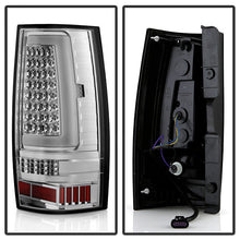 Load image into Gallery viewer, Xtune LED Tail Lights GMC Yukon/Yukon Denali (07-14) [w/ Light Bar LED] Chrome Housing / Red Smoked Lens Alternate Image