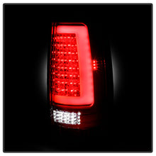 Load image into Gallery viewer, Xtune LED Tail Lights GMC Yukon/Yukon Denali (07-14) [w/ Light Bar LED] Chrome Housing / Red Smoked Lens Alternate Image