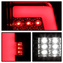 Load image into Gallery viewer, Xtune LED Tail Lights GMC Yukon/Yukon Denali (07-14) [w/ Light Bar LED] Chrome Housing / Red Smoked Lens Alternate Image