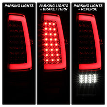 Load image into Gallery viewer, Xtune LED Tail Lights GMC Yukon/Yukon Denali (07-14) [w/ Light Bar LED] Chrome Housing / Red Smoked Lens Alternate Image