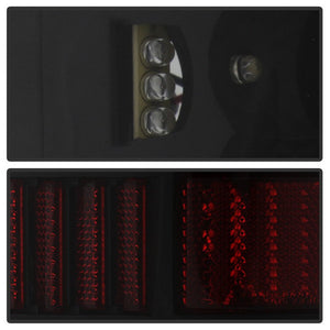 Xtune LED Tail Lights Dodge Durango (1998-2003) Black Housing / Clear Lens