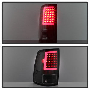 Xtune LED Tail Lights Ram 2500/3500 (10-19) [w/ C Style LED Bar] Chrome or Black Housing