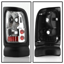 Load image into Gallery viewer, Xtune Tail Lights Dodge Ram 1500/2500/3500 (94-01) [Euro Style] Chrome or Black Housing - Black Clear Alternate Image