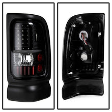 Load image into Gallery viewer, Xtune LED Tail Lights Dodge Ram 1500 (1994-2001) Chrome or Black Housing - G2 - Black Clear Alternate Image