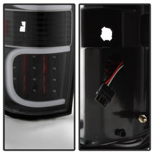 Load image into Gallery viewer, Xtune LED Tail Lights Ford F150 (2009-2014) Chrome or Black Housing - w/ LED Bar / Black Clear Alternate Image