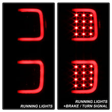 Load image into Gallery viewer, Xtune LED Tail Lights Ford F150 (2009-2014) Chrome or Black Housing - w/ LED Bar / Black Clear Alternate Image