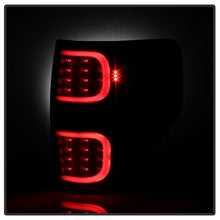 Load image into Gallery viewer, Xtune LED Tail Lights Ford F150 (2009-2014) Chrome or Black Housing - w/ LED Bar / Black Clear Alternate Image