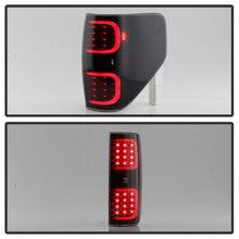 Load image into Gallery viewer, Xtune LED Tail Lights Ford F150 (2009-2014) Chrome or Black Housing - w/ LED Bar / Black Clear Alternate Image