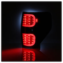 Load image into Gallery viewer, Xtune LED Tail Lights Ford F150 (2009-2014) Chrome or Black Housing - w/ LED Bar / Black Clear Alternate Image
