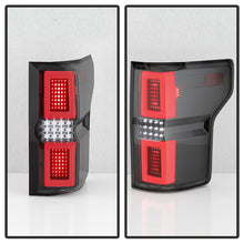 Load image into Gallery viewer, Xtune LED Tail Lights Ford F150 (15-17) [Non-LED Models] Chrome or Black Housing - Black Clear Alternate Image