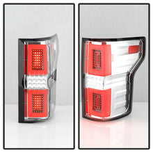 Load image into Gallery viewer, Xtune LED Tail Lights Ford F150 (15-17) [Non-LED Models] Chrome or Black Housing - Black Clear Alternate Image