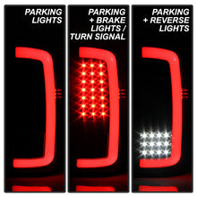 Load image into Gallery viewer, Xtune LED Tail Lights GMC Sierra (2015-2019) Black or Chrome Housing - Black Clear Alternate Image