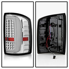 Load image into Gallery viewer, Xtune LED Tail Lights GMC Sierra (2015-2019) Black or Chrome Housing - Black Clear Alternate Image