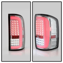 Load image into Gallery viewer, Xtune LED Tail Lights GMC Sierra (2015-2019) Black or Chrome Housing - Black Clear Alternate Image