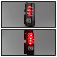 Load image into Gallery viewer, Xtune LED Tail Lights Hummer H3 (2006-2009 ) Black Housing Alternate Image