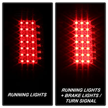 Load image into Gallery viewer, Xtune LED Tail Lights Hummer H3 (2006-2009 ) Black Housing Alternate Image