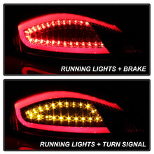 Load image into Gallery viewer, Xtune LED Tail Lights Porsche 987 Boxster (05-08) Red Clear or Red Smoke Lens - Red Clear Alternate Image