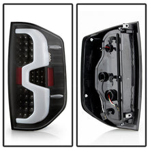 Load image into Gallery viewer, Xtune LED Tail Lights Toyota Tundra (14-19) [w/ Light Bar Style - Reverse In LED] Black or Chrome Housing - Black Alternate Image