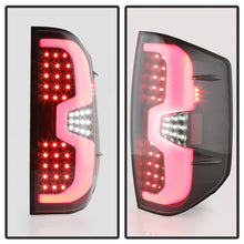 Load image into Gallery viewer, Xtune LED Tail Lights Toyota Tundra (14-19) [w/ Light Bar Style - Reverse In LED] Black or Chrome Housing - Black Alternate Image