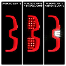 Load image into Gallery viewer, Xtune LED Tail Lights Toyota Tundra (14-19) [w/ Light Bar Style - Reverse In LED] Black or Chrome Housing - Black Alternate Image