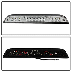 Xtune LED 3RD Brake Light Ford F150 (15-17) Black / Chrome / Red Clear
