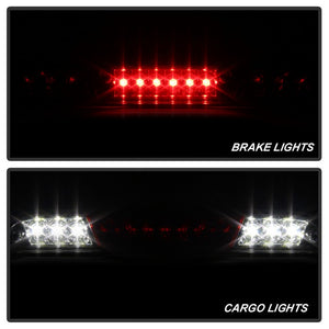 Xtune LED 3RD Brake Light Ford F150 (15-17) Black / Chrome / Red Clear