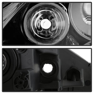 Xtune Crystal Headlights Acura RSX (05-06) [OEM Style] Black w/ Amber Turn Signal Lights