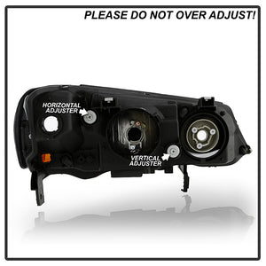 Xtune Headlights Acura TL (02-03) [OEM Style - HID Model Only] Black or Chrome w/ Amber Turn Signal Lights