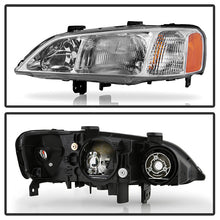 Load image into Gallery viewer, Xtune Crystal Headlights Acura TL (99-01) [OEM Style] Chrome w/ Amber Turn Signal Lights - Default Title Alternate Image