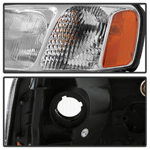 Load image into Gallery viewer, Xtune Crystal Headlights Acura TL (99-01) [OEM Style] Chrome w/ Amber Turn Signal Lights - Default Title Alternate Image