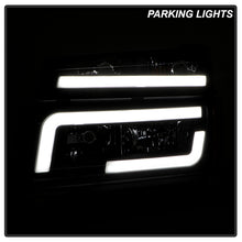 Load image into Gallery viewer, Xtune Headlights Chevy Colorado (04-12) [Light Bar DRL w/ Bumper Lights] Black or Chrome w/ Amber Turn Signal Light - Black Alternate Image