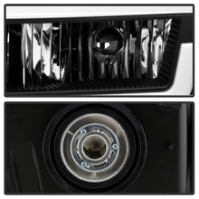 Load image into Gallery viewer, Xtune Headlights Chevy Colorado (04-12) [Light Bar DRL w/ Bumper Lights] Black or Chrome w/ Amber Turn Signal Light - Black Alternate Image