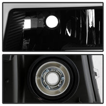 Load image into Gallery viewer, Xtune Headlights GMC Canyon (04-12) [Light Bar DRL w/ Bumper Lights] Black or Chrome w/ Amber Turn Signal Light - Black Alternate Image