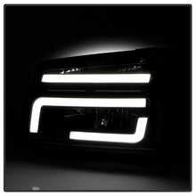 Load image into Gallery viewer, Xtune Headlights Chevy Colorado (04-12) [Light Bar DRL w/ Bumper Lights] Black or Chrome w/ Amber Turn Signal Light - Black Alternate Image