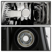 Load image into Gallery viewer, Xtune Headlights GMC Canyon (04-12) [Light Bar DRL w/ Bumper Lights] Black or Chrome w/ Amber Turn Signal Light - Black Alternate Image