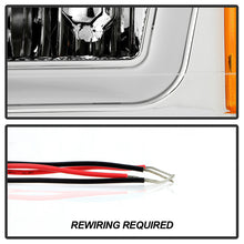 Load image into Gallery viewer, Xtune Headlights Chevy Colorado (04-12) [Light Bar DRL w/ Bumper Lights] Black or Chrome w/ Amber Turn Signal Light - Black Alternate Image