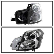 Load image into Gallery viewer, Xtune Projector Headlights Cadillac CTS (2003-2007) Chrome/ Black/ Smoke Alternate Image